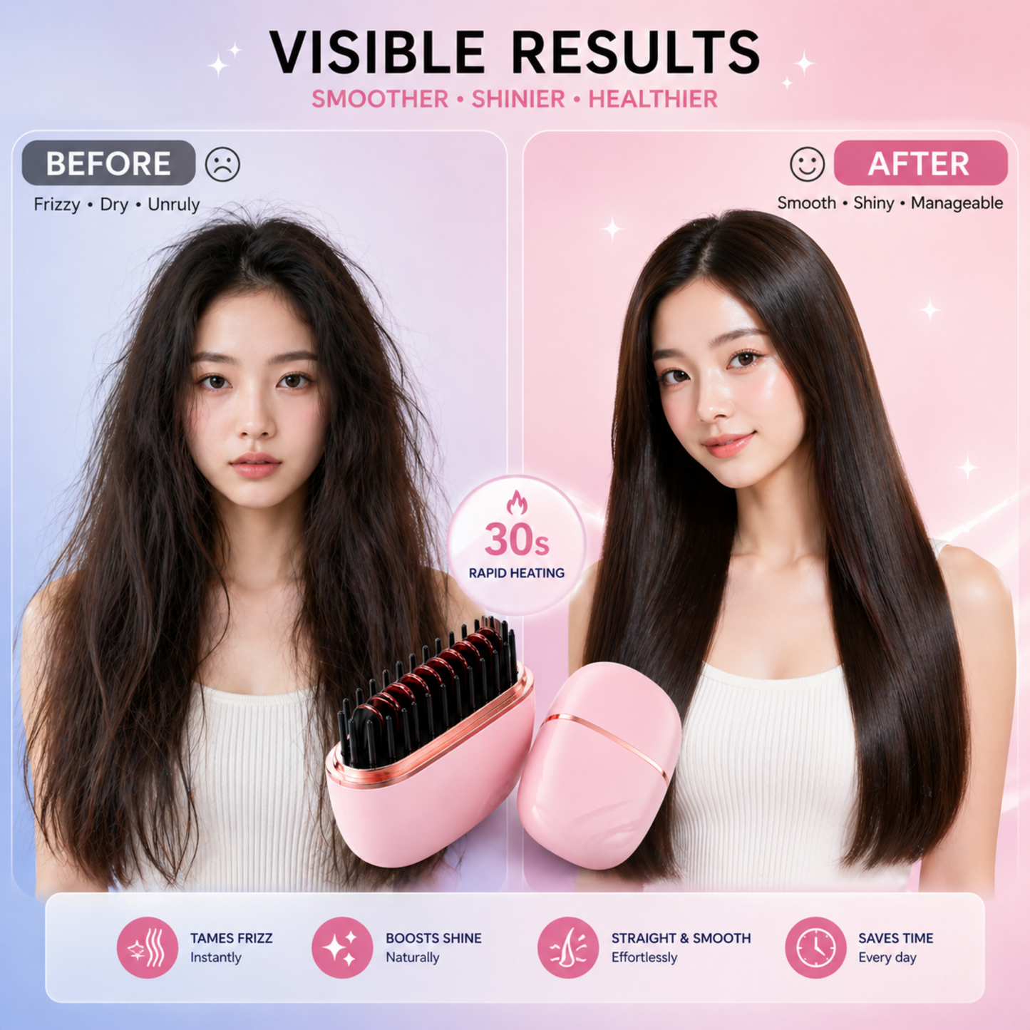 Mini Straightening Brush